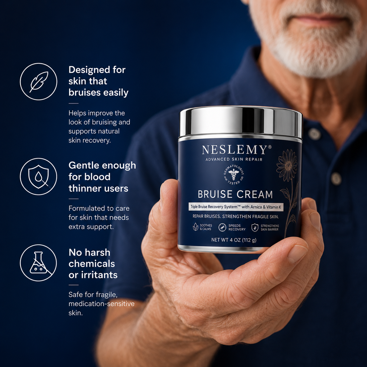 💥100K+ SOLD💕-NESLEMY® Bruise Repair & Skin-Strengthening Cream