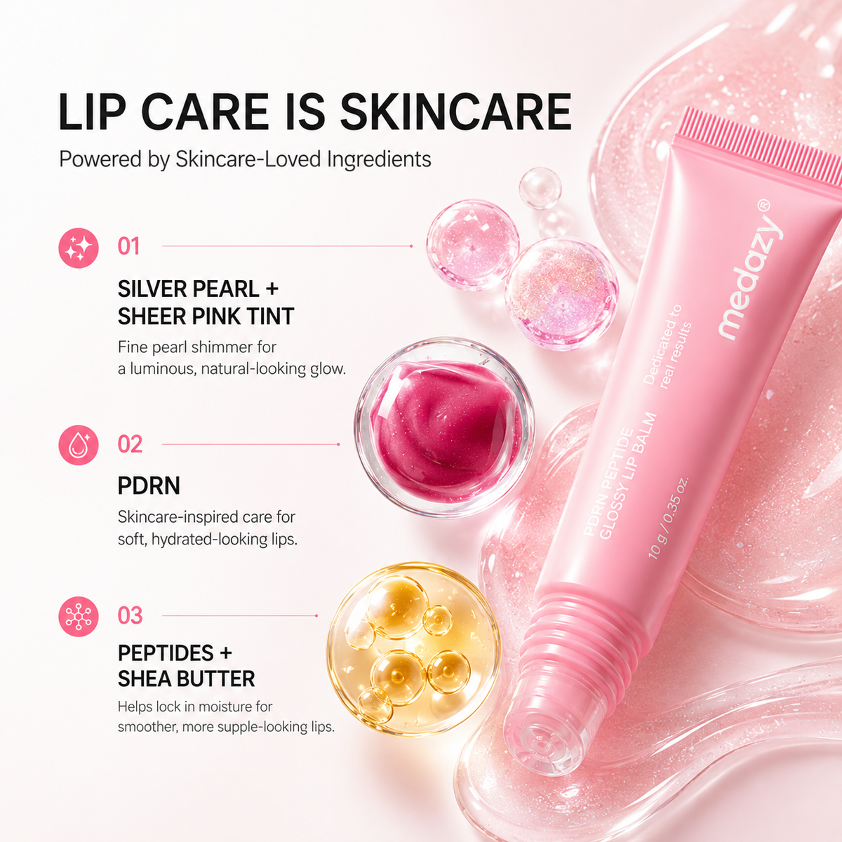 [NEW][medazy] PDRN  Glossy Lip Balm